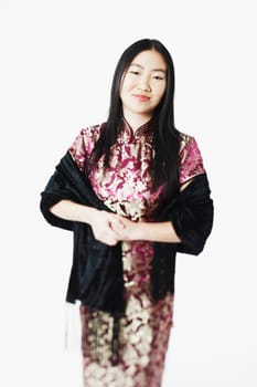 Portrait of a young woman smiling