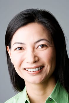 Portrait of a businesswoman smiling