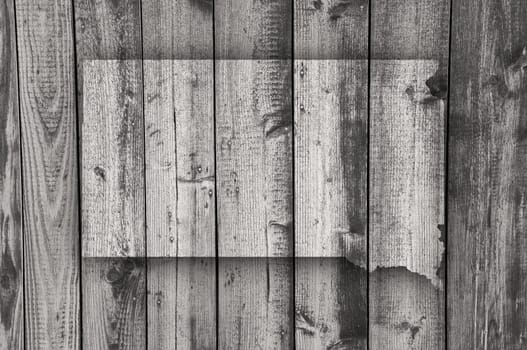 Map of South Dakota on weathered wood