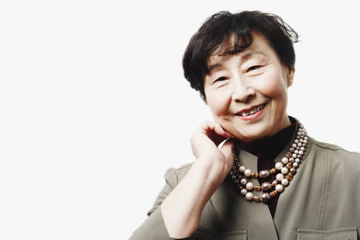 Portrait of a mature woman smiling