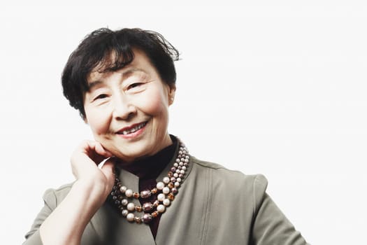 Portrait of a mature woman smiling