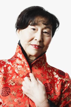 Portrait of a mature woman smiling