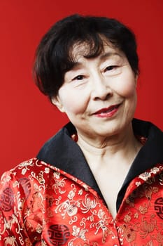 Portrait of a mature woman smiling