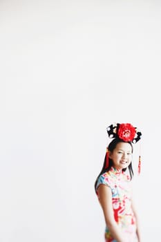 Portrait of a teenage girl smiling