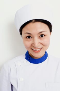 Portrait of a female nurse smiling