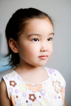 Close-up of a girl