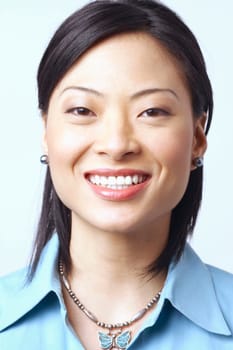 Portrait of a businesswoman smiling