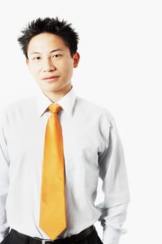 Portrait of a young man with his hands in his pocket