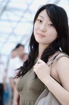 Portrait of a young woman