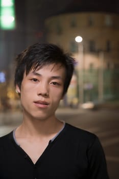 Portrait of a young man