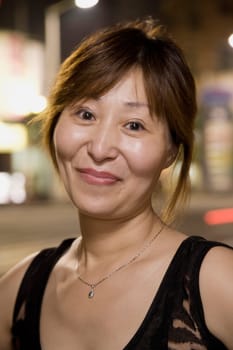 Portrait of a mature woman smiling