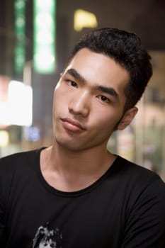 Portrait of a young man