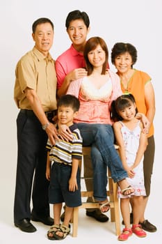 Portrait of a family