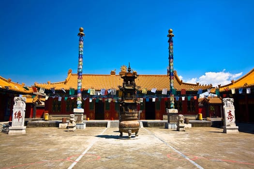 Da Zhao Temple, Hohhot, Inner Mongolia, China