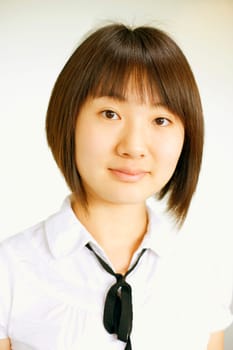 Portrait of a young woman