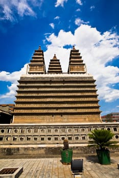 Five Pagoda Temple, Hohhot, Inner Mongolia, China
