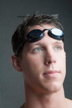 Close-up of a young man