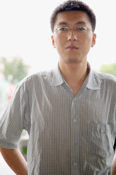 Portrait of a young man