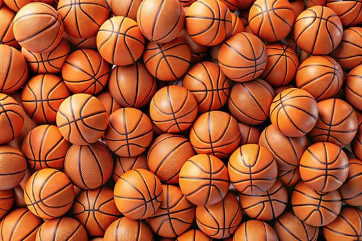 a game played between two teams of five players in which goals are scored by throwing a ball through a netted hoop