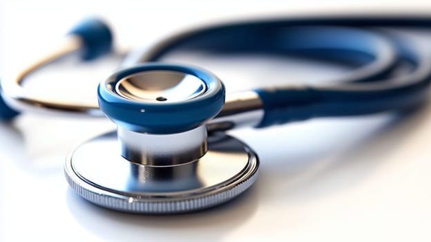 Medical instrument used by doctors and nurses for listening to sounds produced within body