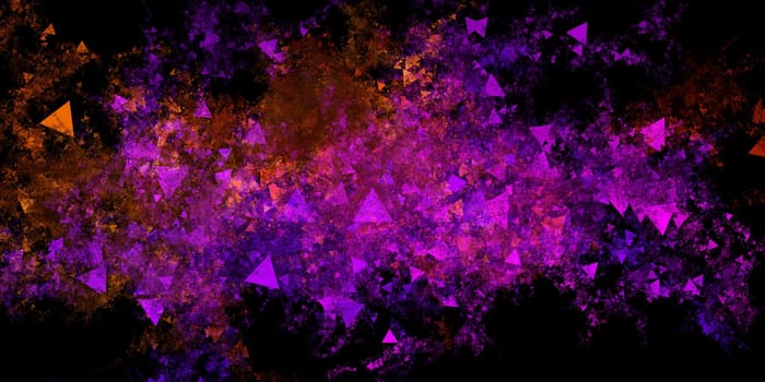 Futuristic Technology Data Flow as Art Abstract