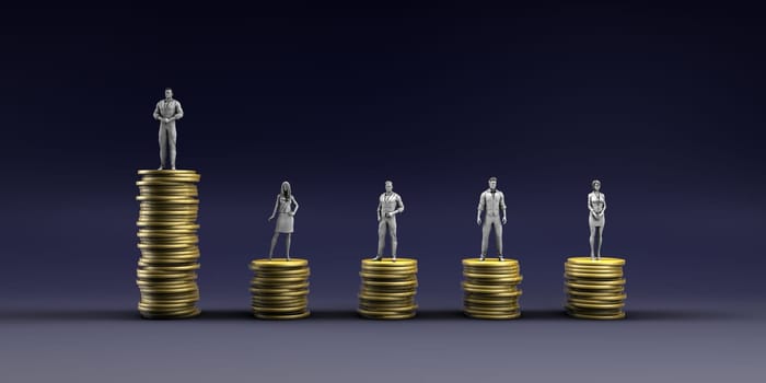 Wealth Management Services and Financial Solutions as Concept