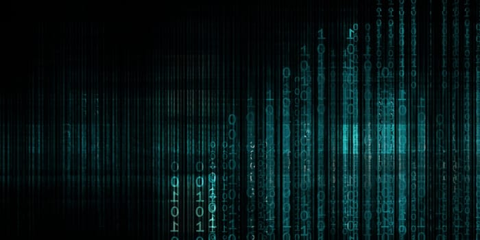 Digital Pattern and Modern Technology Texture Abstract