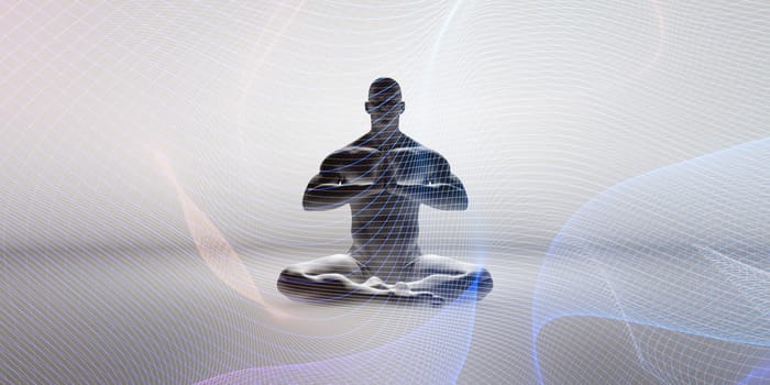 Spiritual Energy Abstract Background Healing Concept Art