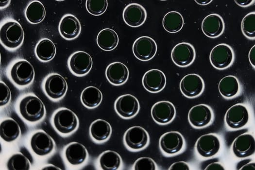 beautiful macro photo of a different abstract grater background