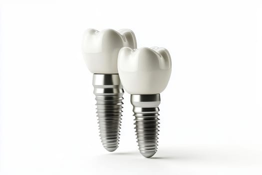 Dental implants and healthy teeth are essential for oral health..