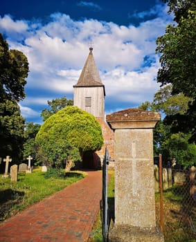 village church of Groß Zicker, Ruegen island