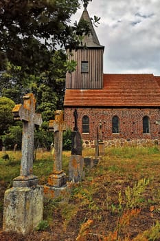 village church of Groß Zicker, Ruegen island