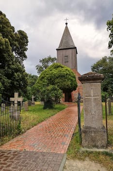village church of Groß Zicker, Ruegen island