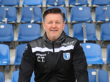 Head coach Christian Titz 1st FC Magdeburg DFB 3rd league season 2020-21