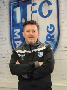 Head coach Christian Titz 1st FC Magdeburg DFB 3rd league season 2020-21
