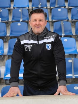 Head coach Christian Titz 1st FC Magdeburg DFB 3rd league season 2020-21