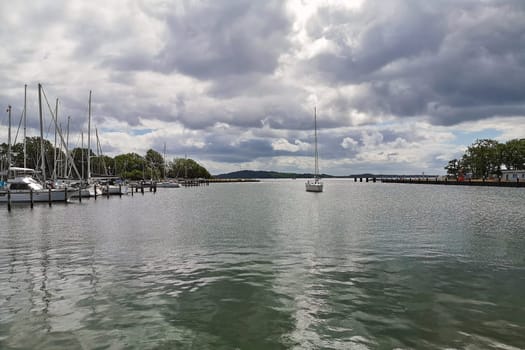 Lauterbach harbor, Ruegen island