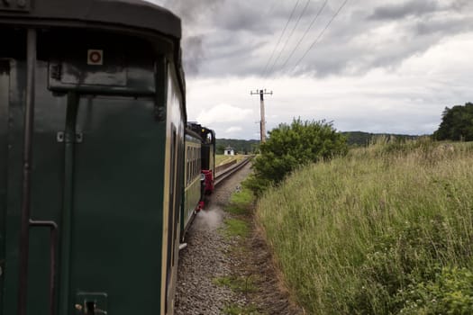Rügen small train "Rasender Roland"", island of Rügen"