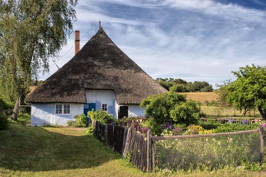 Parish widow house in Groß Zicker, Mönchgut, Ruegen island