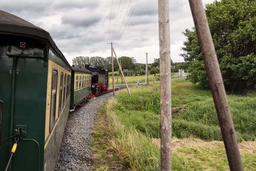 Rügen small train "Rasender Roland"", island of Rügen"