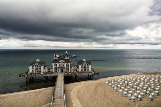 Pier of Sellin, mecklenburgische Ostseeküste, Insel Rügen