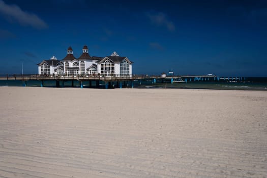 Sellin pier, Mönchgut, Ruegen island, Germany