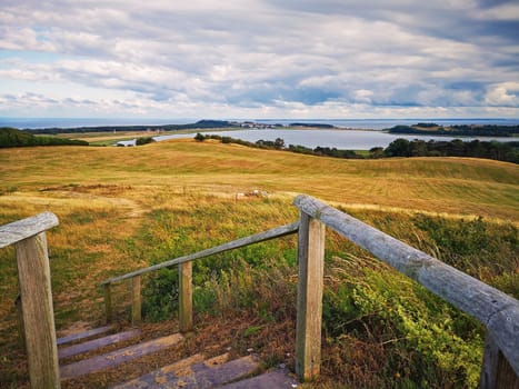 landscape near Groß Zicker, Ruegen island, Germany