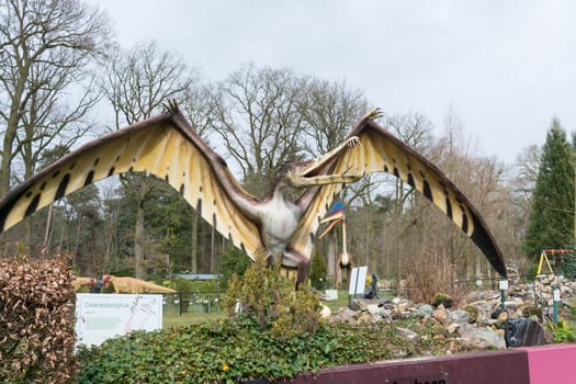 BOXTEL, THE NETHERLANDS - MARCH 09, 2019:.Entrance to the Oertijdmuseum near the town of Boxtel in Holland