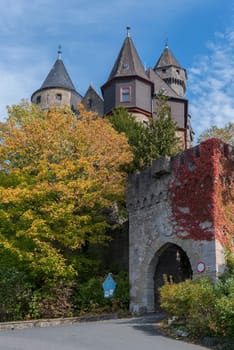 the medieval castle braunfels on a basalt summit