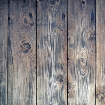 Old wooden texture. Vintage weathered wood background.