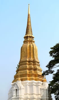 Buddhist temples in the jungle in Thailand