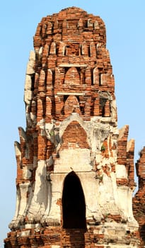 Buddhist temples in the jungle in Thailand