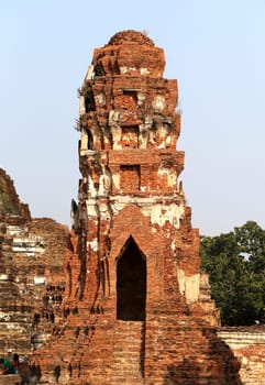 Buddhist temples in the jungle in Thailand