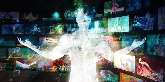 System Network with Surveillance Security as Art